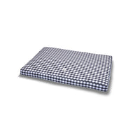 Materassino Sfoderabile Quadretto Grigio