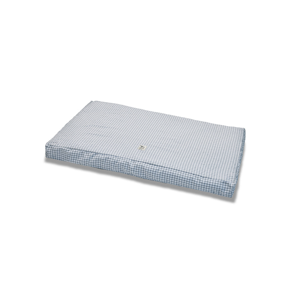 Clear gray Vichy removable mattress