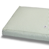 Removable cotton mattress rough pistachio rows