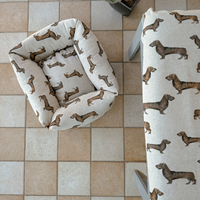 Panama dachshund cotton sofa