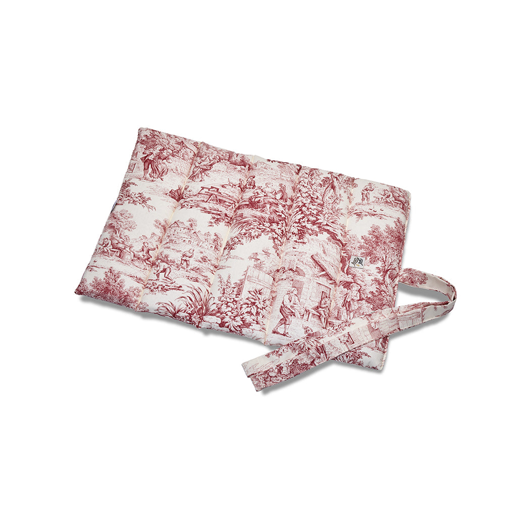 Quolitina Raisable toile de Jouy Heritage red