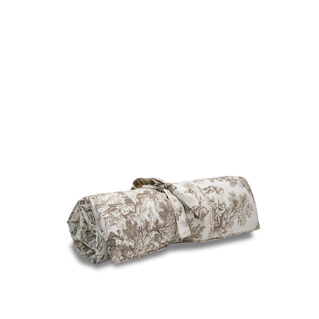 Quiltina Raisable toile de Jouy Beige Natural Beige