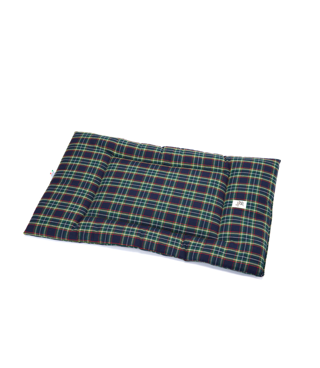Trapuntina Quadro Cotone Scozzese Blu