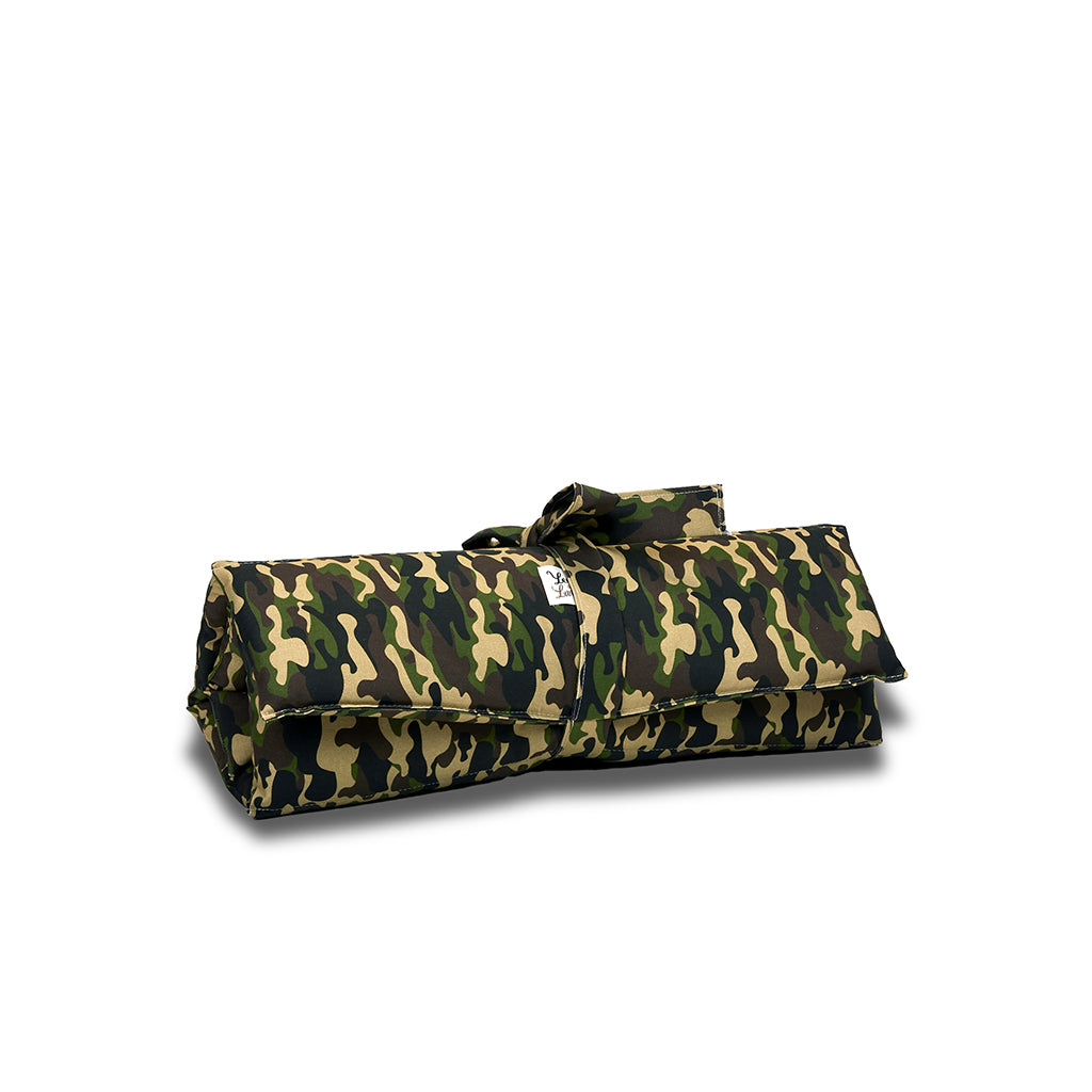 Quiline Raishable Cotton Panama Camouflage