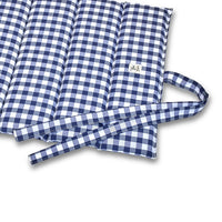 Quiline rolling cotton navy square