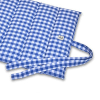 Trapuntina Arrotolabile Cotone Quadretto Bluette