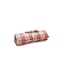 Red Scottish cotton rolling quilt