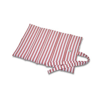 Quiline rolling cotton large red stripes