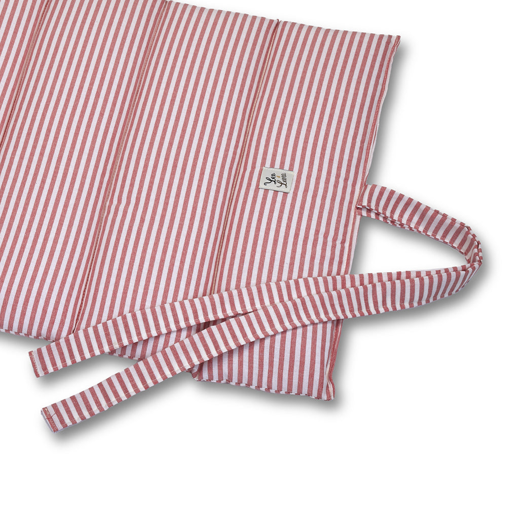 Quiline rollable cotton rough red stripes