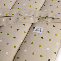 Trapuntina Arrotolabile Cotone Little Love Green