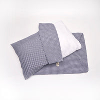 Cover Divanetto Cotone Vichy Navy