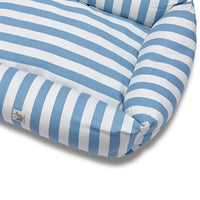 Cotton Sofa Premium Large Blue Lines