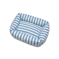 Cotton Sofa Premium Large Blue Lines