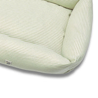 Divanetto Cotone Righe Verde Chiaro