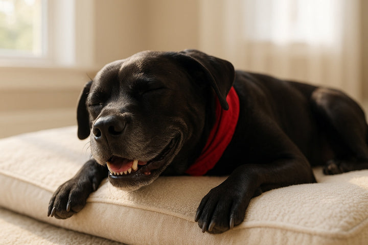Quando i cani sognano: perché cambiano posizione e sorridono nel sonno
