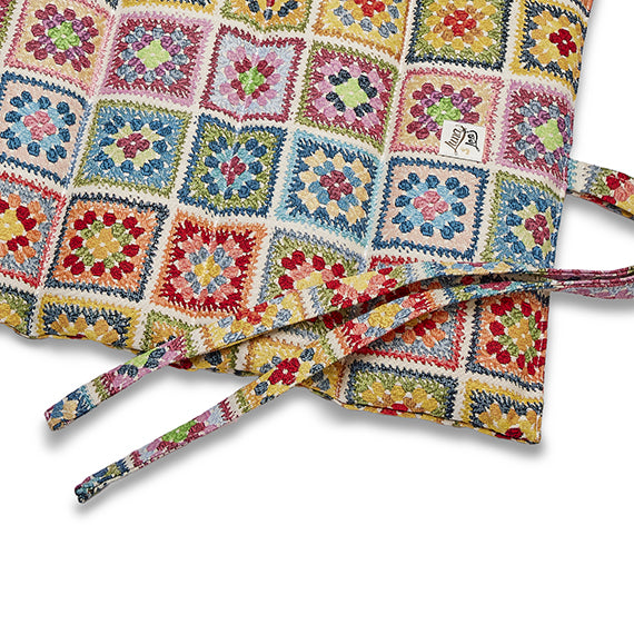 Crochet Squares Granny Roll Up Quilt