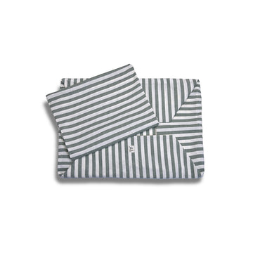 Cover sofa cotton width -green lines