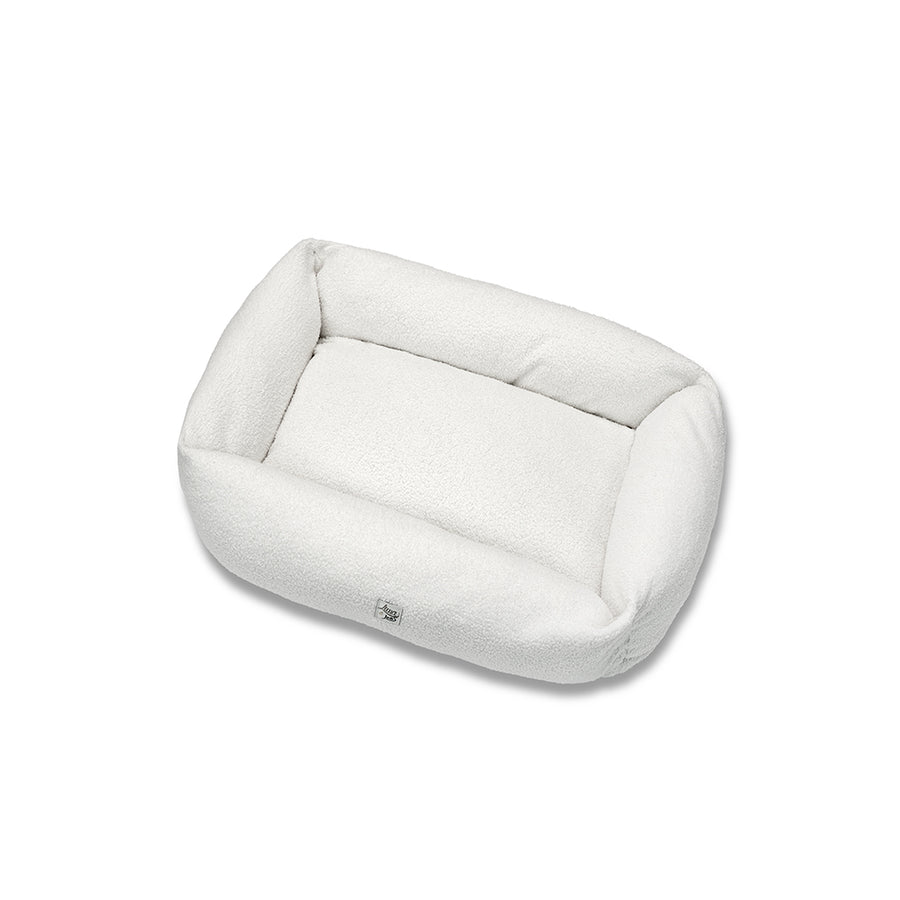 Divanetto Boucle Teddy Bianco