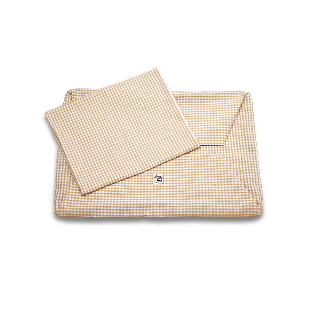 Brown Vichy Cotton Cover