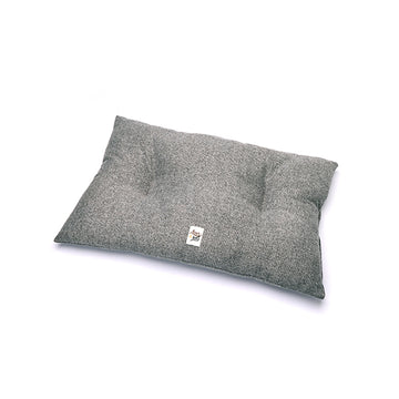 Melange Gray Rectangular Cushion