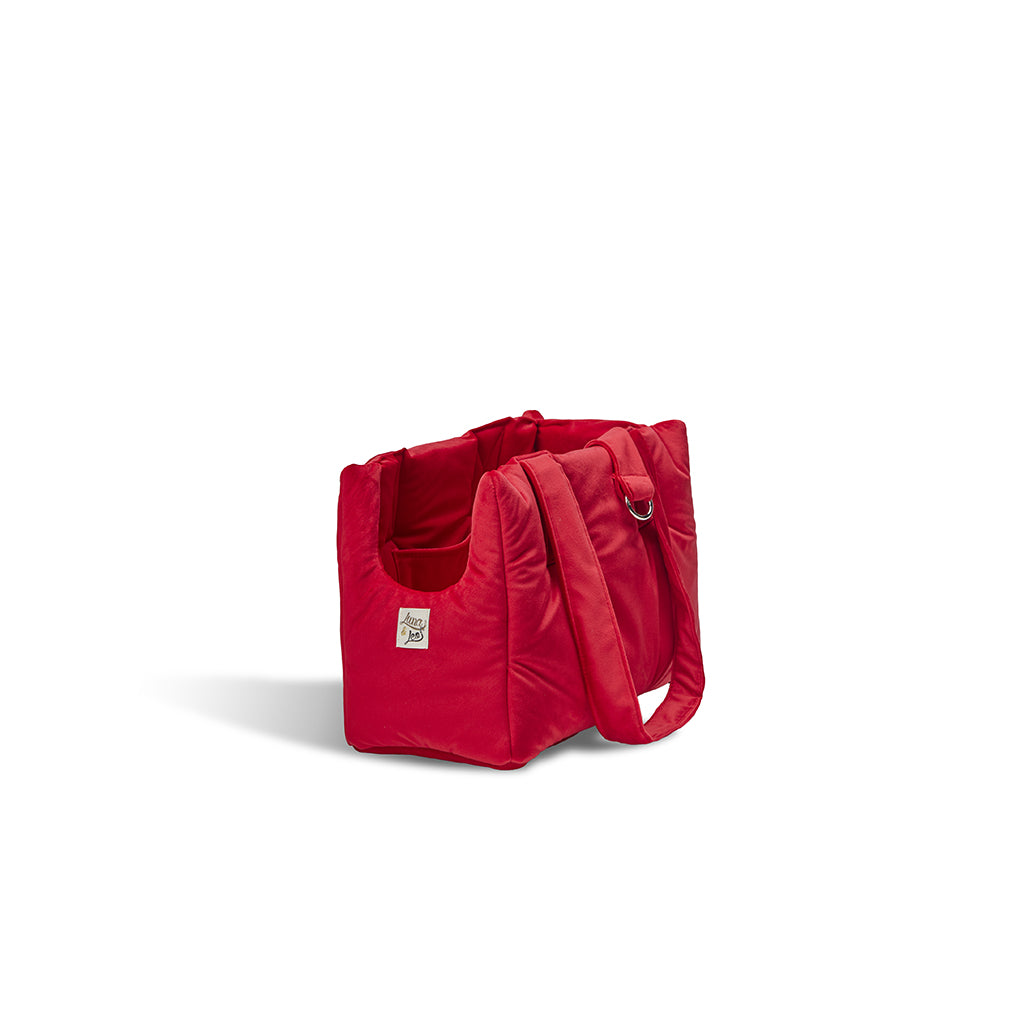 Borsa Velluto Rosso