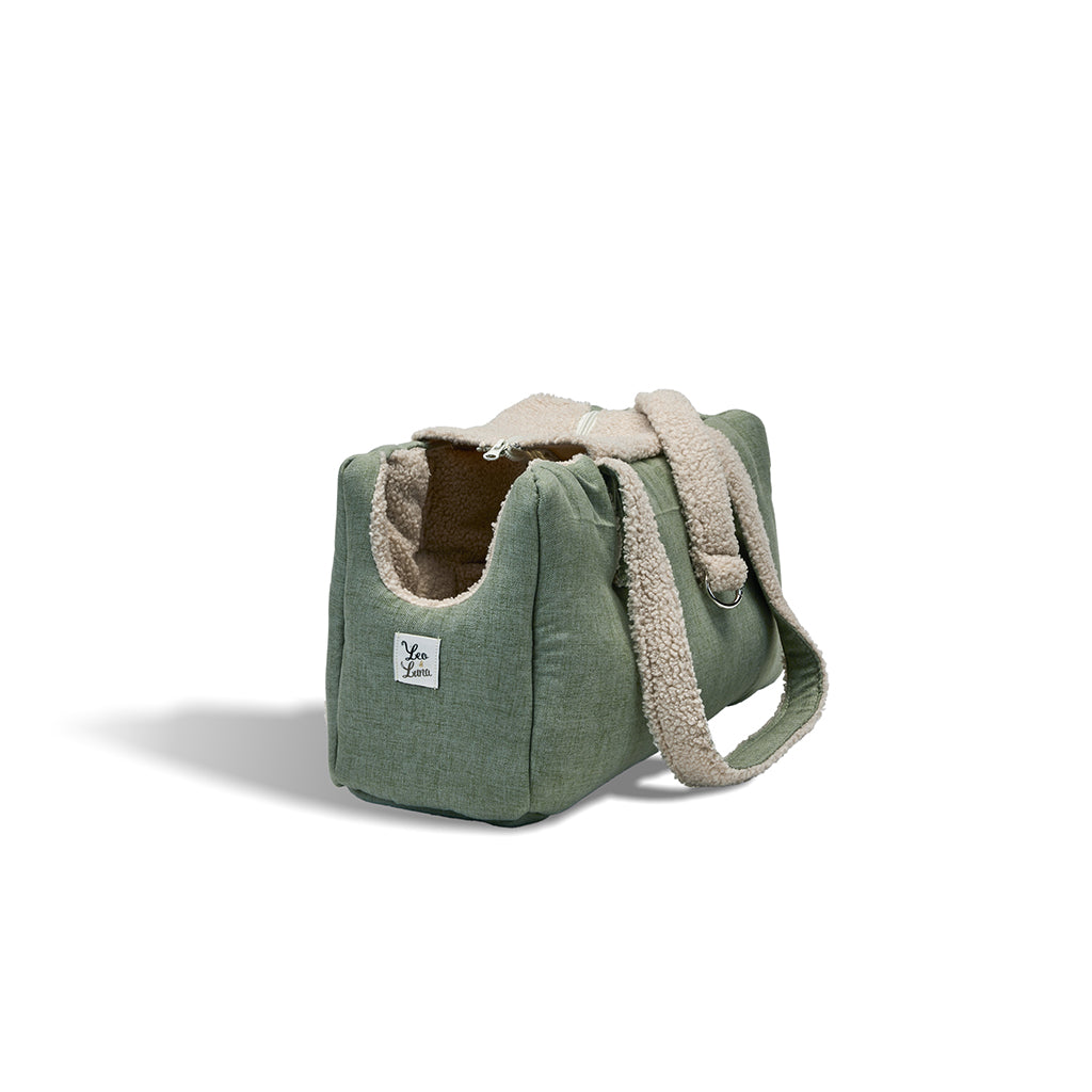 Borsa Mattias Verde Interno Boucle'