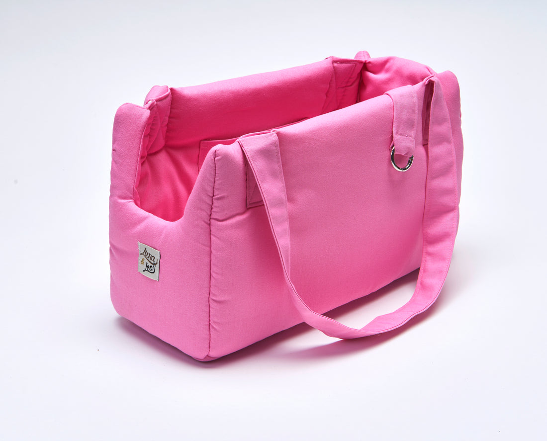 Borsa Cotone Siena Fucsia