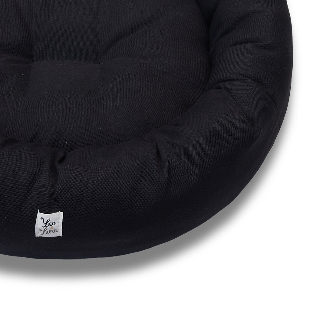 Cuccia Tonda Mattias Nero (Soft Touch)