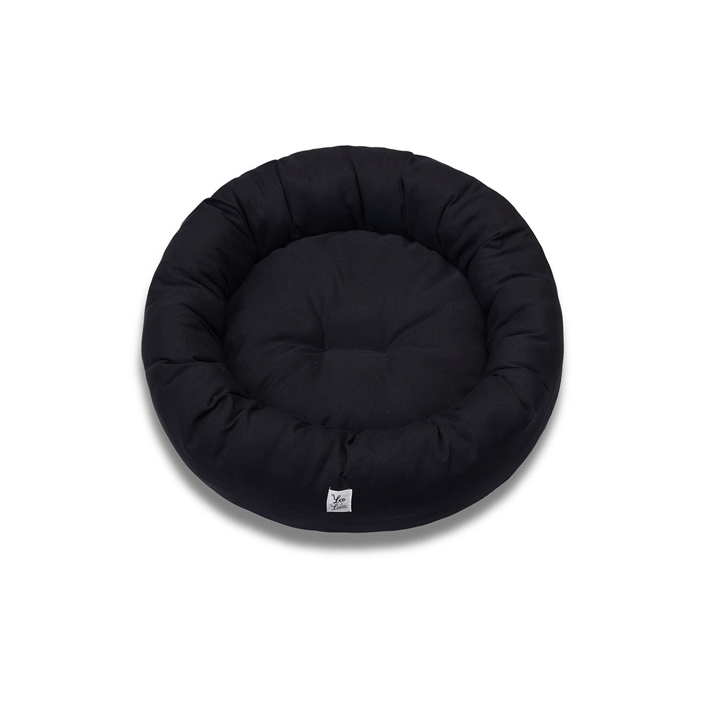 Cuccia Tonda Mattias Nero (Soft Touch)