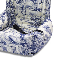 Seggiolino Auto Panama Premium Toile de Jouy Blu Polvere