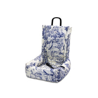 Seggiolino Auto Panama Premium Toile de Jouy Blu Polvere