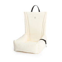 Seggiolino Auto Velluto a Coste Panna