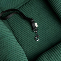 Car seat velvet with brown coast