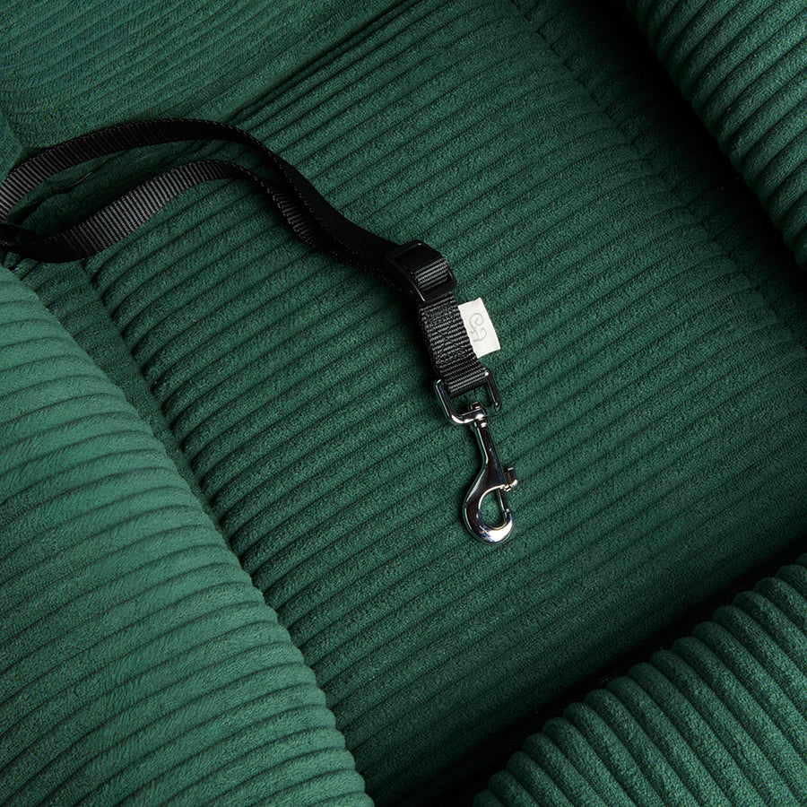 Car seat velvet with brown coast