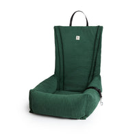 Car seat velvet with brown coast