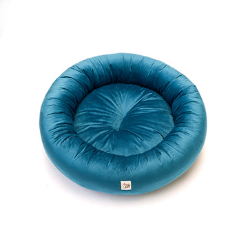 Round Velvet Kennel