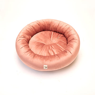 Round Velvet Kennel