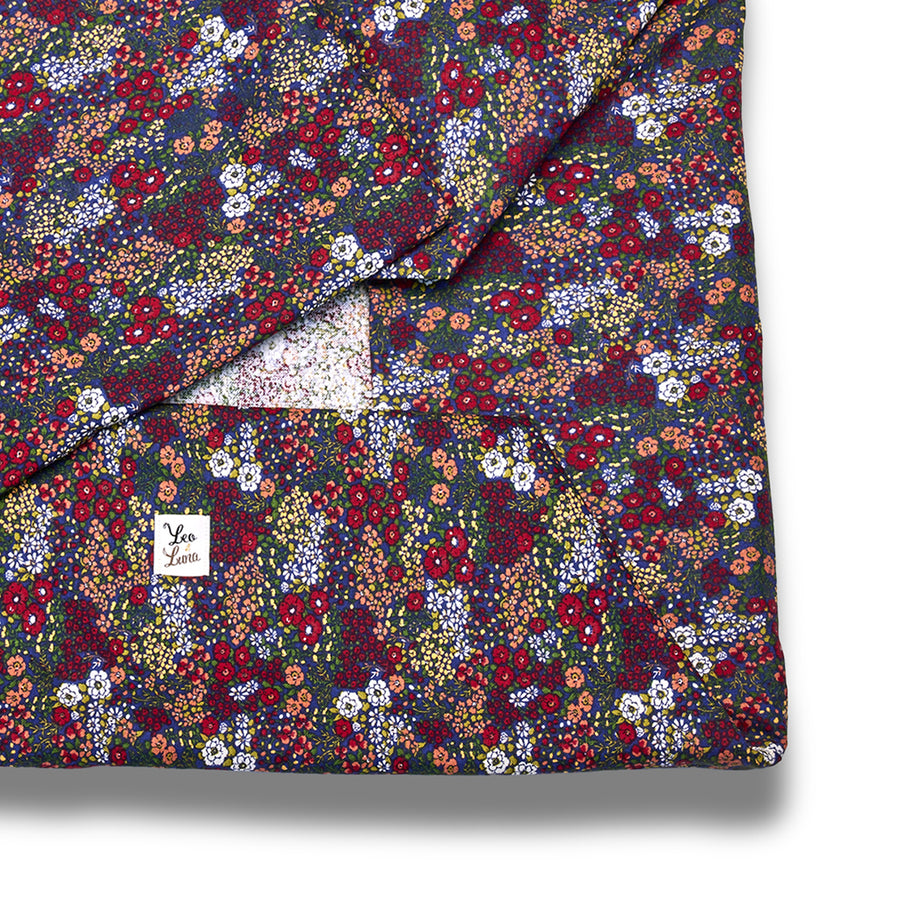 Cover Divanetto Cotone Panama Liberty Floreale