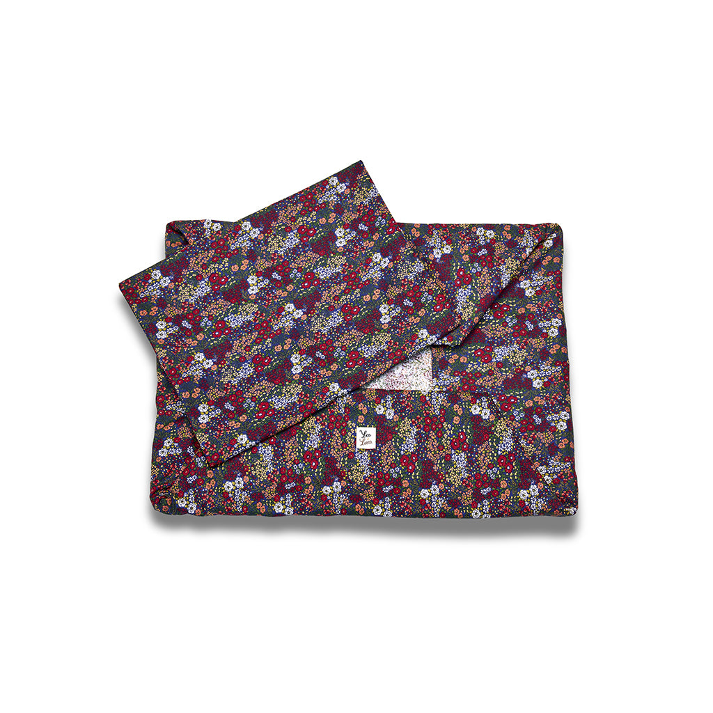 Cover Divanetto Cotone Panama Liberty Floreale