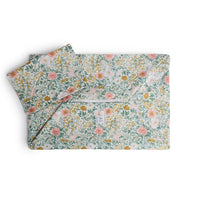 Cover Cotton Sofa Panama Lovely Flower Blue