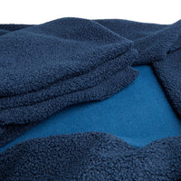 Cover Divanetto Boucle Teddy Navy