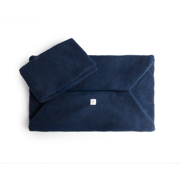 Cover Divanetto Boucle Teddy Navy