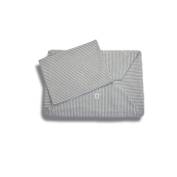 Cover Divanetto Cotone Righe Strette Verde