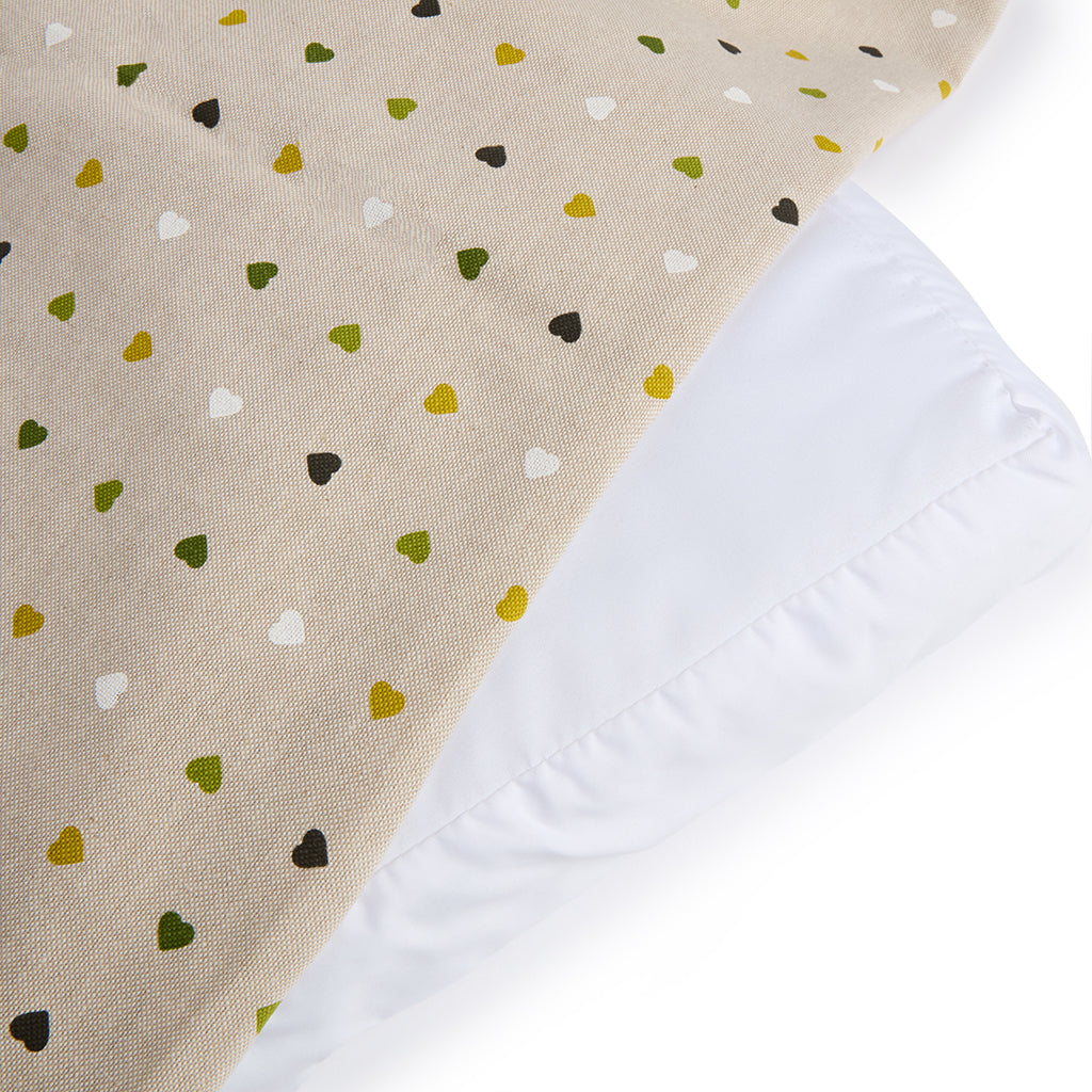 Panama Premium Cuoricini Red Mattress Cover