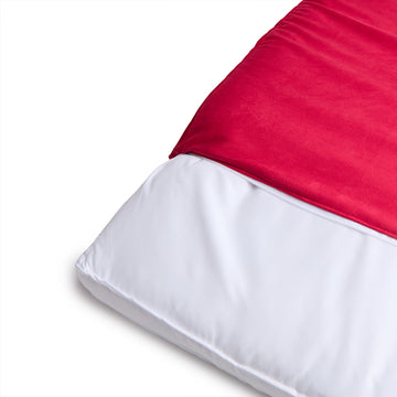 Panama Premium Cuoricini Red Mattress Cover