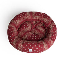Cuccia Tonda Cotone Premium Bandana Bordeaux