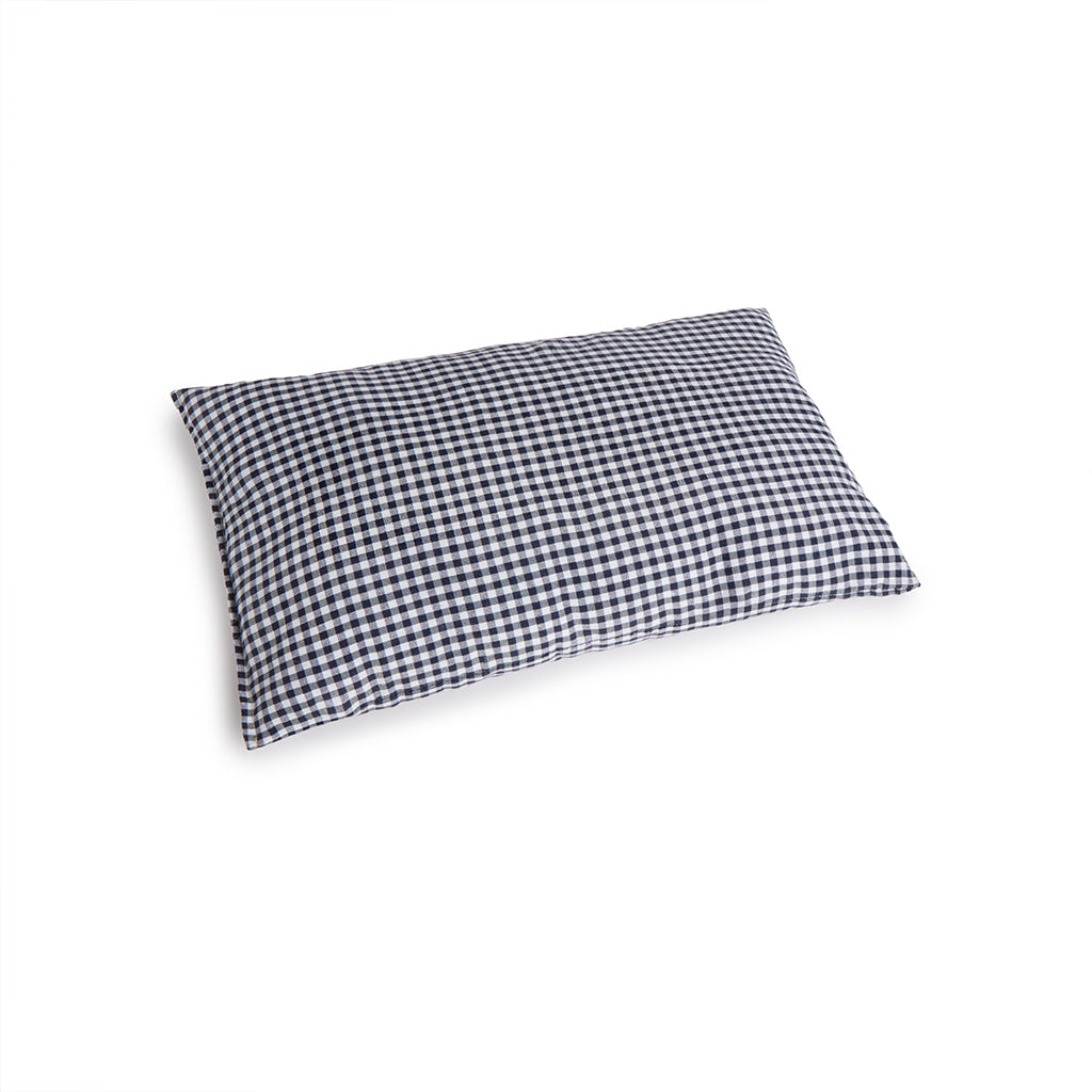 Cuscino Arredo Cotone Vichy Navy