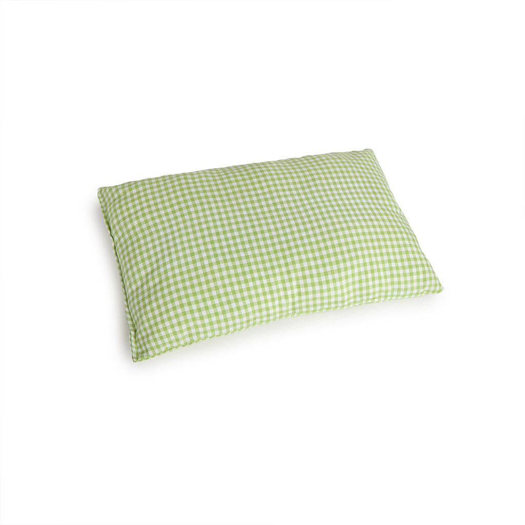 Cuscino Arredo Cotone Vichy Pistacchio