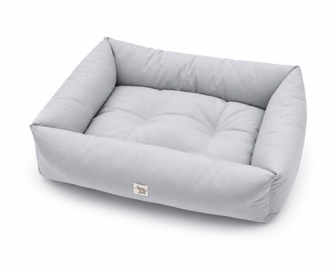 Dark gray siena cotton sofa