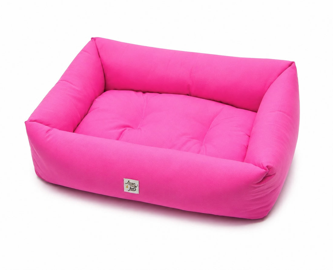 Divanetto per Cani Siena Fucsia – Cuccia Artigianale Made in Italy